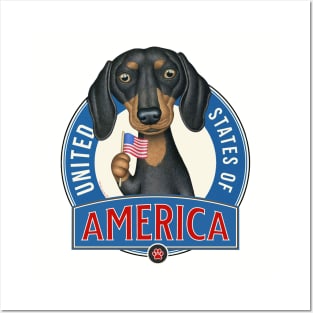 Dachshund United States of America Posters and Art